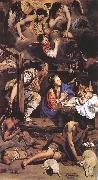 MAINO, Fray Juan Bautista Adoration of the Shepherds sg Spain oil painting artist